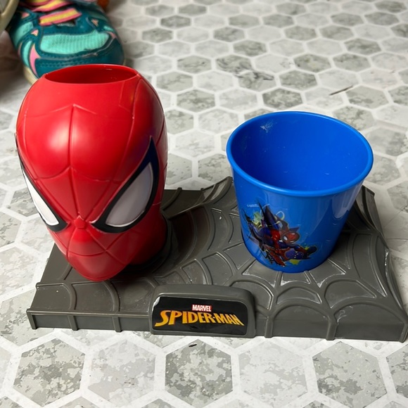 Marvel Bath, Skin & Hair Marvel Spider Man Toothbrush And Spit Cup